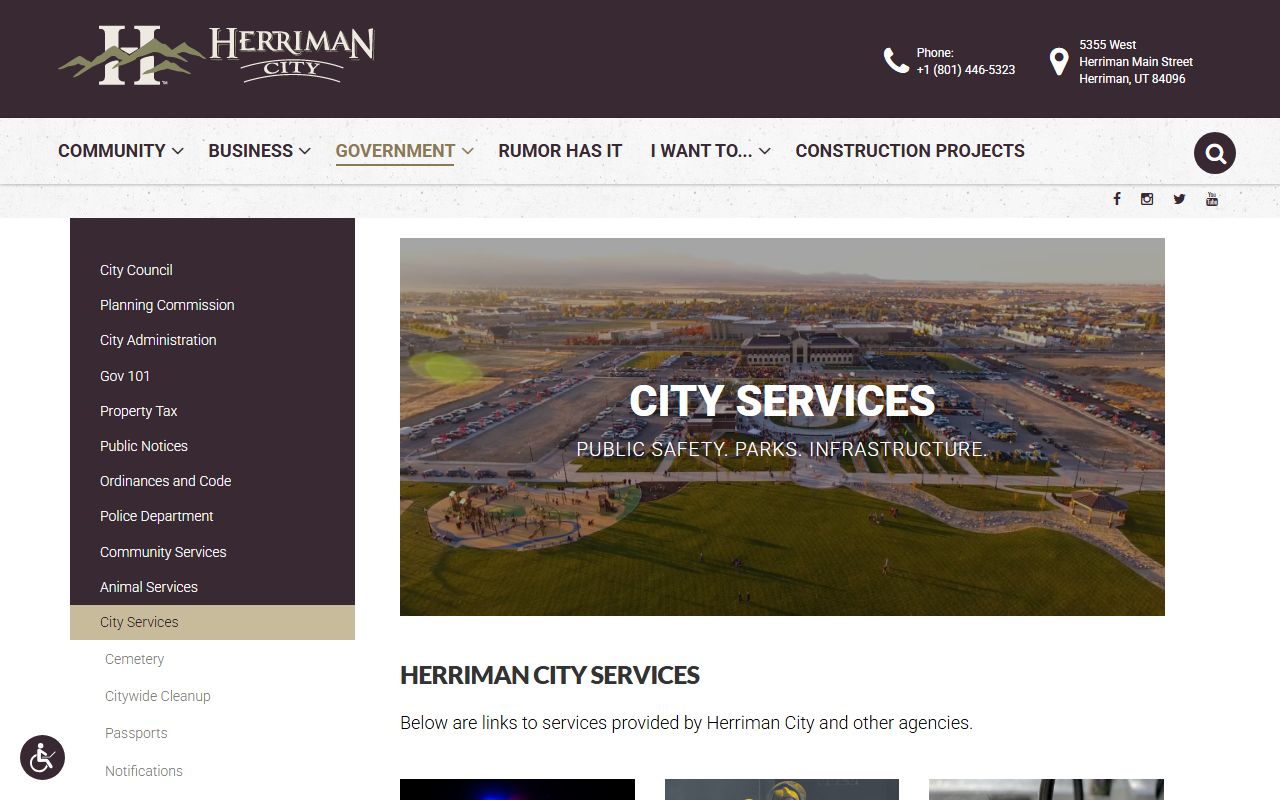 Herriman Justice Court criminal court records portal