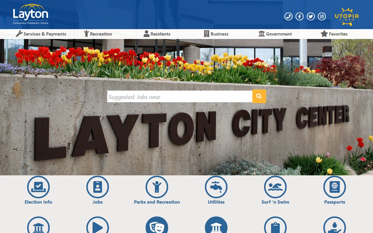 Layton City criminal court records and city services