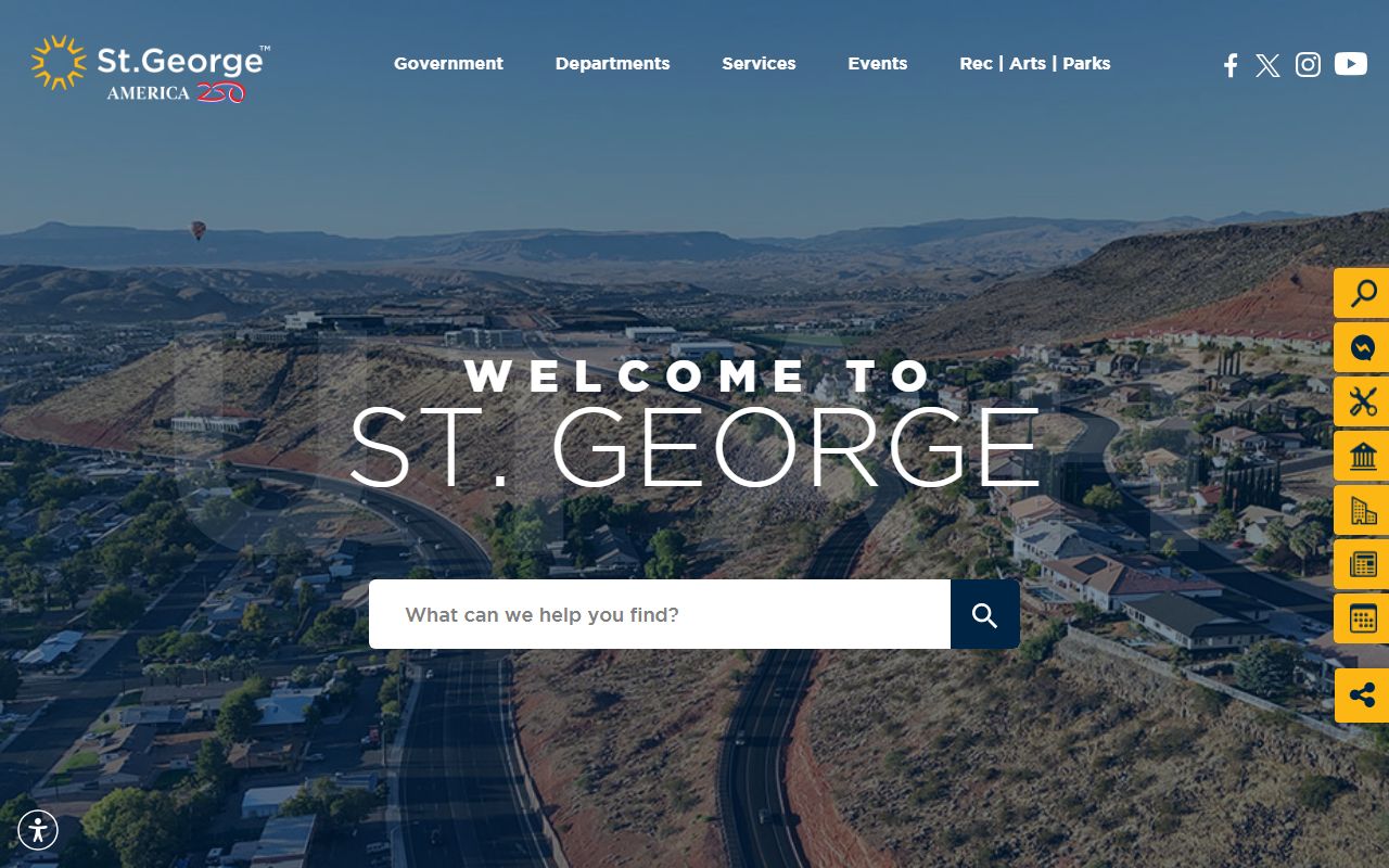 St. George City criminal court records and municipal information